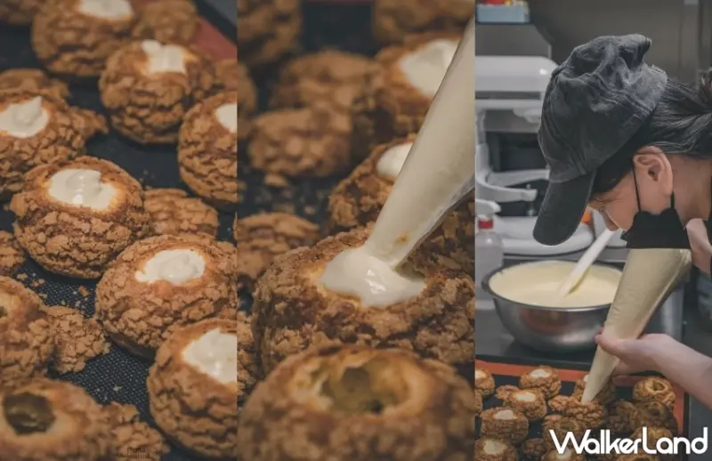 榴槤泡芙太欠吃！橘子集團「普橘島」推出限定員工甜點超療癒，網友看了都想求職了。