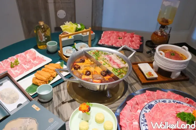 用毛公鼎配麻辣鍋！青花驕X國立故宮聯名推出3大美食，毛公鼎造型手沖牛肉麵必吃。