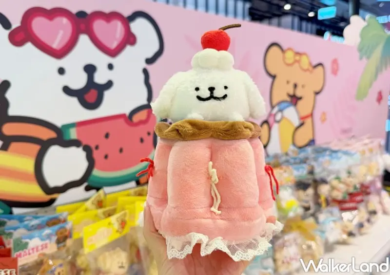 線條小狗快閃三創！線條小狗快閃店4大打卡點免費拍，60公分線條小狗娃娃必收。