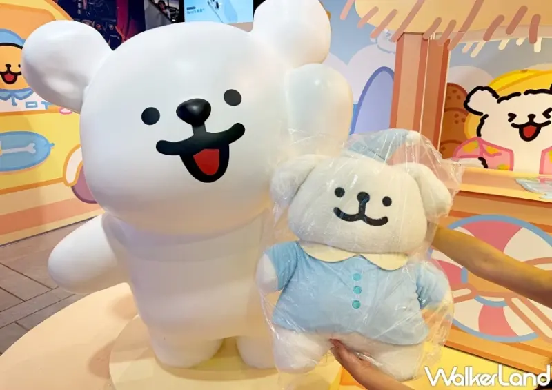 線條小狗快閃三創！線條小狗快閃店4大打卡點免費拍，60公分線條小狗娃娃必收。