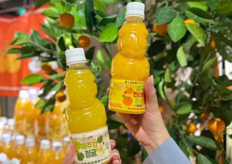 新莊必逛韓國展！超過20家韓國市集在宏匯，胖胖瓶香蕉牛奶也有。