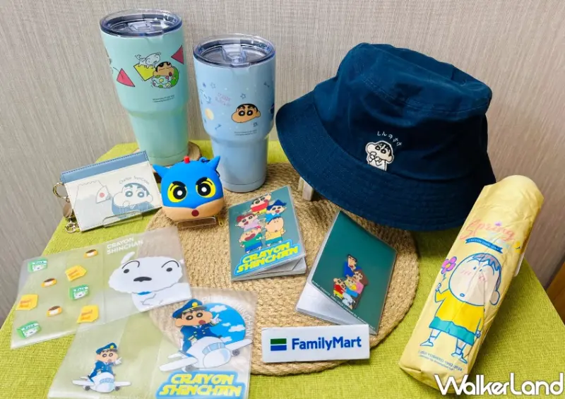 全家買一送一先吃！蠟筆小新聯名餐盒，小白捏捏球 餐具隨盒送。