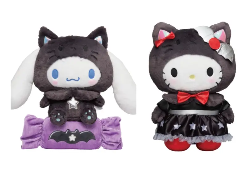 三麗鷗萬聖節抽抽樂！日本超商必買、LAWSON就有，黑貓Hello Kitty、布丁狗幽靈超Q。