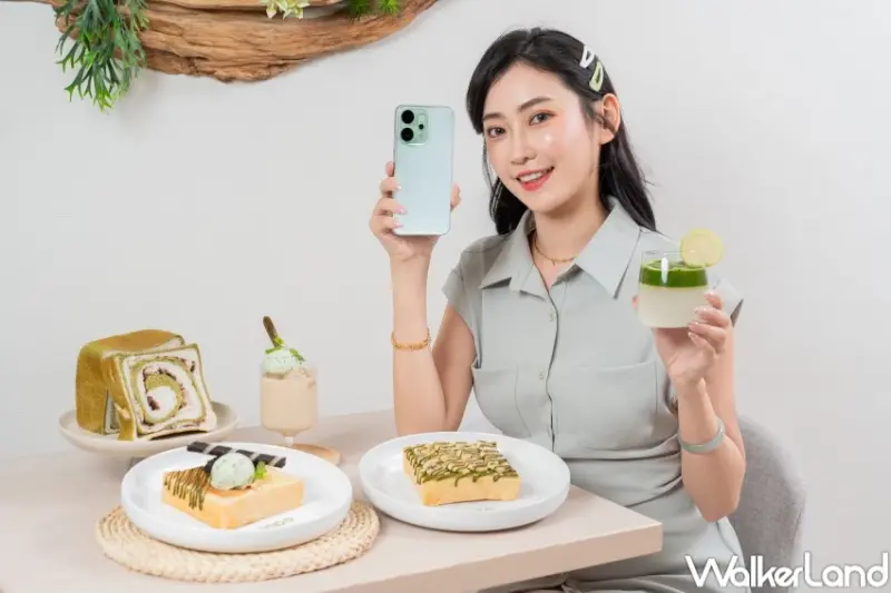 抹茶紅豆生吐司！Blivin Bakery薄荷綠下午茶5款新品，下午茶跨界聯名OPPO。