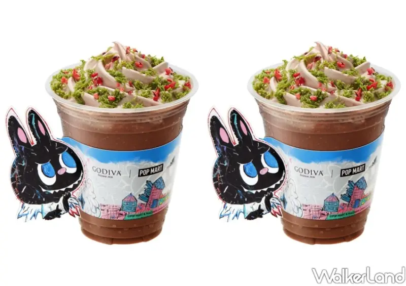 GODIVA × LABUBU台灣也有！LABUBU湯匙買就送，開心果巧克力霜淇淋超推。