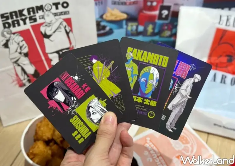 坂本日常抱枕只送不賣！繼光香香雞聯名炸雞送卡牌，手提袋加碼送。