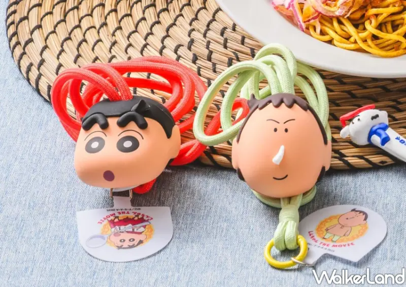 全家買一送一先吃！蠟筆小新聯名餐盒，小白捏捏球 餐具隨盒送。