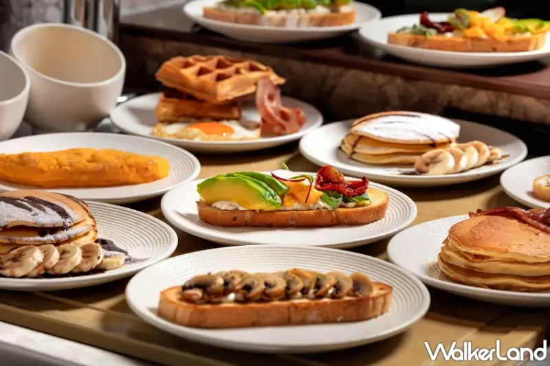 早餐控筆記約吃！國聯飯店Slate CAFE限時買一送一，840元雙人吃到飽多國料理。