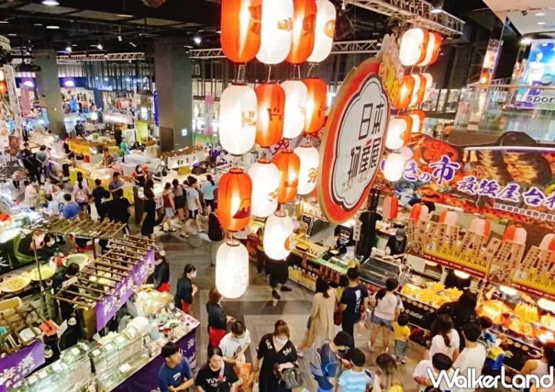桃園最大日本美食市集！台北深法也快閃桃園，快到台茂吹冷氣逛街。