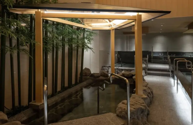 大阪梅田車站也有天然溫泉，開箱2025年春季開幕的都市風呂梅北溫泉蓮。