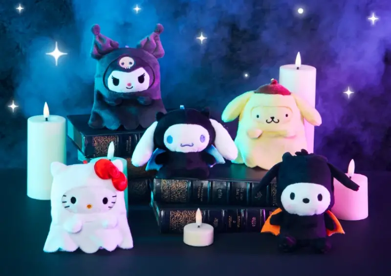 三麗鷗萬聖節抽抽樂！日本超商必買、LAWSON就有，黑貓Hello Kitty、布丁狗幽靈超Q。