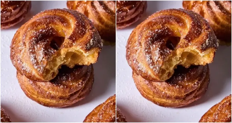 泡芙版甜甜圈！中山站新甜點BUTTER FOUR岢露圈8/7登場，中山站甜甜圈搶先吃。