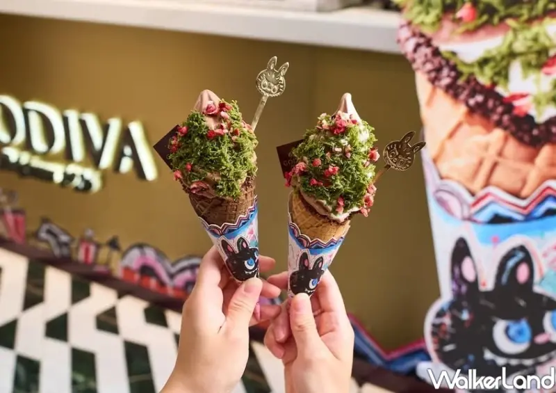 GODIVA、LABUBU霜淇淋台灣開賣！送LABUBU湯匙，時間 口味 售價一次看。