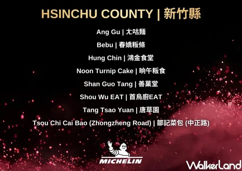 2025台灣米其林必比登名單！新增新北 新竹縣 新竹市必比登美食推介，台灣必比登入選總整理。