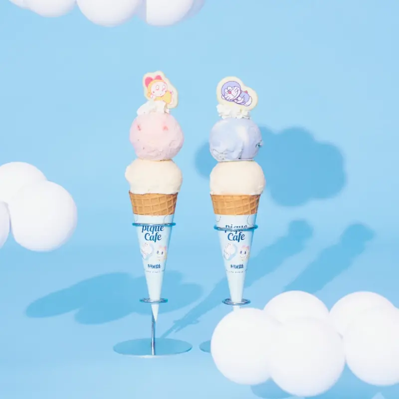 哆啦A夢又來了！攜手GELATO PIQUE CAFE打造夢幻聯名，安眠造型冰涼登場。