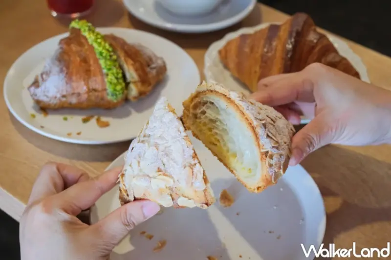 開心果可頌太邪惡！艾許奶油專門店「森夜」推薦清單，酸種麵包、開心果可頌早餐要吃。