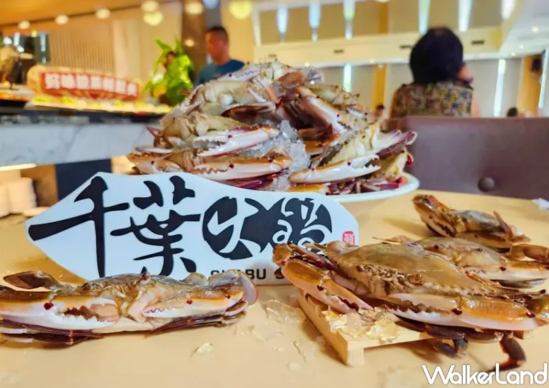 秋蟹吃到飽！千葉火鍋螃蟹九孔鮑魚吃到飽，再加碼哈根達斯冰淇淋無限吃。