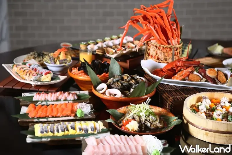 四人同行一人免費！萬豪酒店Garden Kitchen「和風夏宴」松葉蟹腳 靜岡抹茶吃到飽。