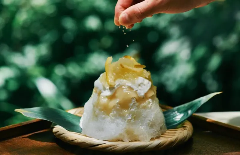 7天限定奇蹟！極品天日鹽職人田野屋鹽二郎攜手廚菓子くろぎ監修清藤亮佑，推出頂級鹽飯糰和刨冰。