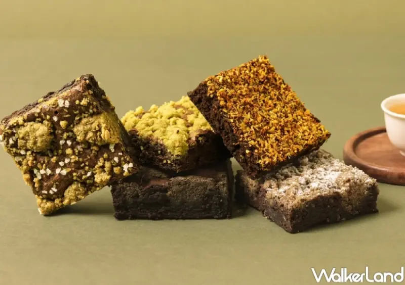 珍奶布朗尼！中秋禮盒新歡coco.Brownies茶香布朗尼，鹹蛋黃軟餅乾PK蛋黃酥。