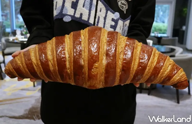 8倍大「霸王雙色可頌」必吃！漢來美食芒果季10款限定甜點、台北高雄同步開賣。