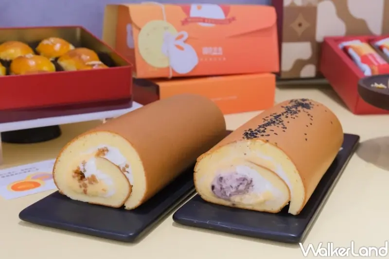 蛋黃酥生乳捲！亞尼克中秋節蛋黃酥禮盒，蛋黃酥風味生乳捲神還原。