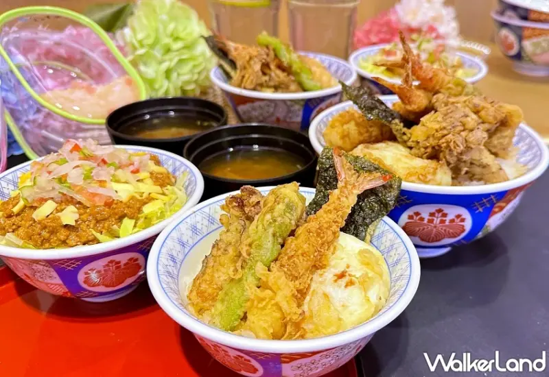 金子半之助跨島丼飯8/14登場！江戶天婦羅結合沖繩塔可飯再推七夕限定套餐送八色娃包。