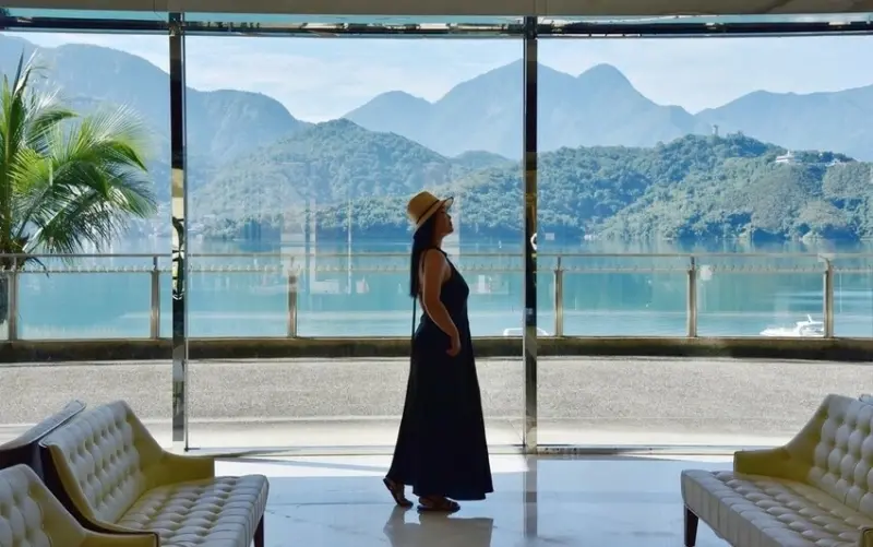 入住即享湖景！南投魚池日月潭住宿推薦，湖光山色盡收眼底。 / 由部落客「西莉亞玩樂人生」提供