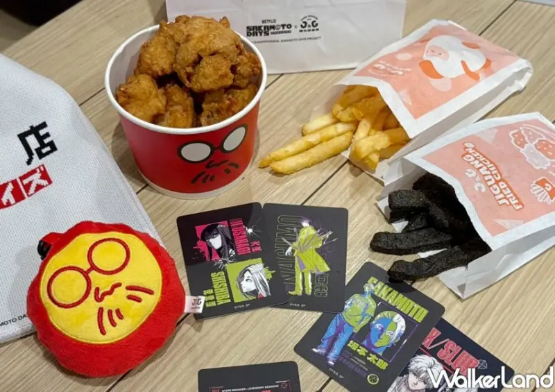 坂本日常抱枕只送不賣！繼光香香雞聯名炸雞送卡牌，手提袋加碼送。