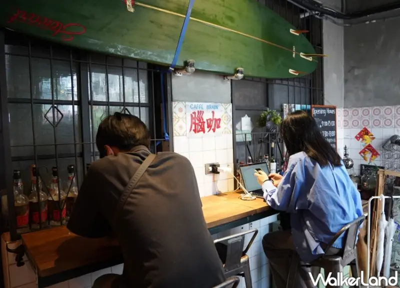 捷運昆陽站咖啡廳推薦！腦咖 CAFFE BRAIN 清晨7點營業，早餐搭配銅板價好咖啡。