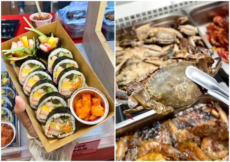 新莊必逛韓國展！超過20家韓國市集在宏匯，胖胖瓶香蕉牛奶也有。