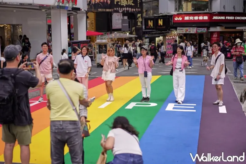 台北西門町小旅行！打卡嶄新亮相「6號彩虹」，大啖石頭火鍋老店鹹香滋味。 / 台北市觀傳局 提供，Walkerland 窩客島 整理 