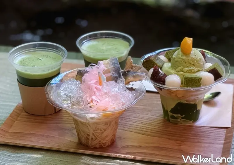 京都必去避暑景點！貴船川床料理 左源太 平價菜單超推，現場候位、抹茶聖代超濃必吃。