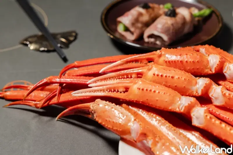 蟹腳吃到飽！旭集下午茶限定雪蟹腳吃到飽，秋蟹海鮮控搶先訂位。