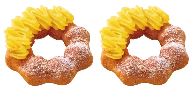 Mister Donut推出「秋季地瓜栗子甜甜圈大戰」，地瓜甜甜圈VS栗子甜甜圈季節限定對決。