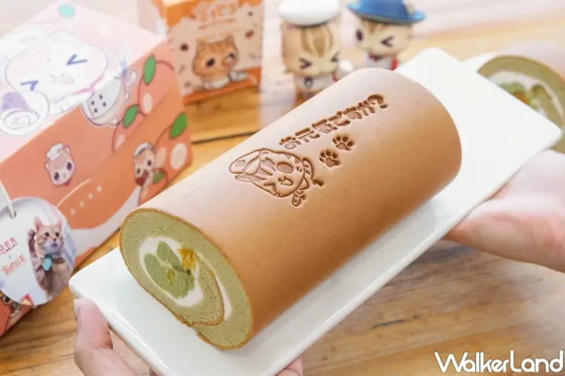 蜜柑站長生乳捲！高雄捷運貓咪站長蜜柑造型生乳捲，亞尼克YTM高雄捷運開賣。