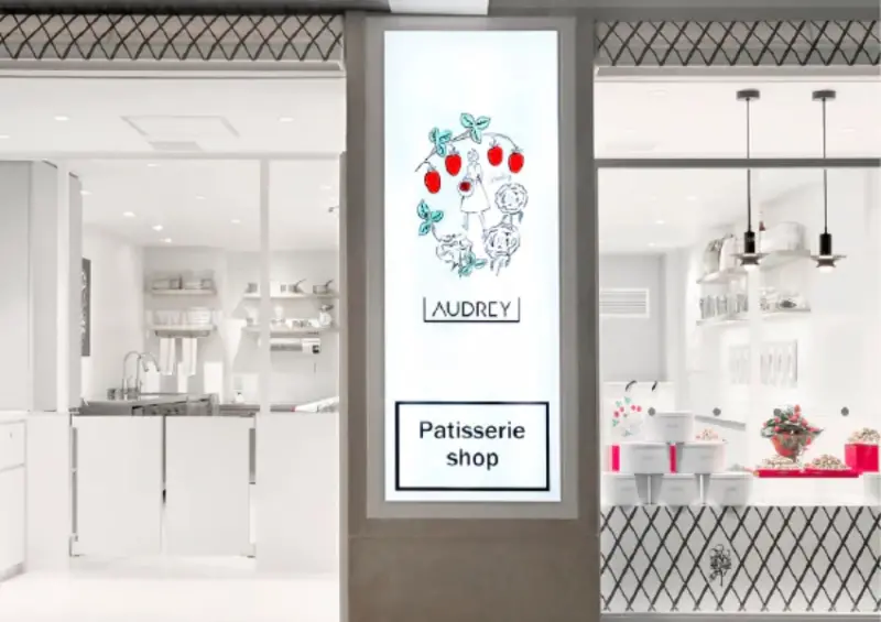 羽田機場必買伴手禮！AUDREY 草莓甜點專賣店，草莓貓舌餅乾必買。