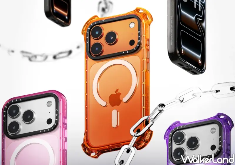 換iPhone 17先買手機殼！CASETiFY iPhone 17手機殼開賣，吉伊卡哇也有。
