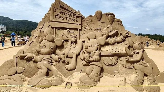 新北福隆國際沙雕藝術季倒數！順遊舊草嶺隧道、吃異國美味，還沒去的快出發。 / 部落客「揚子陵」提供