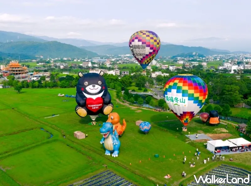 2025高雄愛月熱氣球高雄升空！中秋、雙十連假在宛如土耳其的月世界與愛河畔體驗浪漫感動。