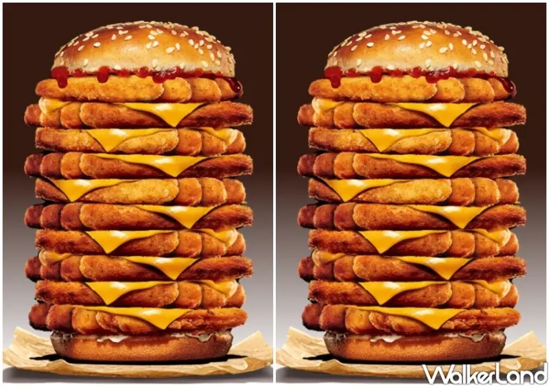 漢堡王十層雞薯條堡！超霸氣10層漢堡才269元，限時5天快閃。