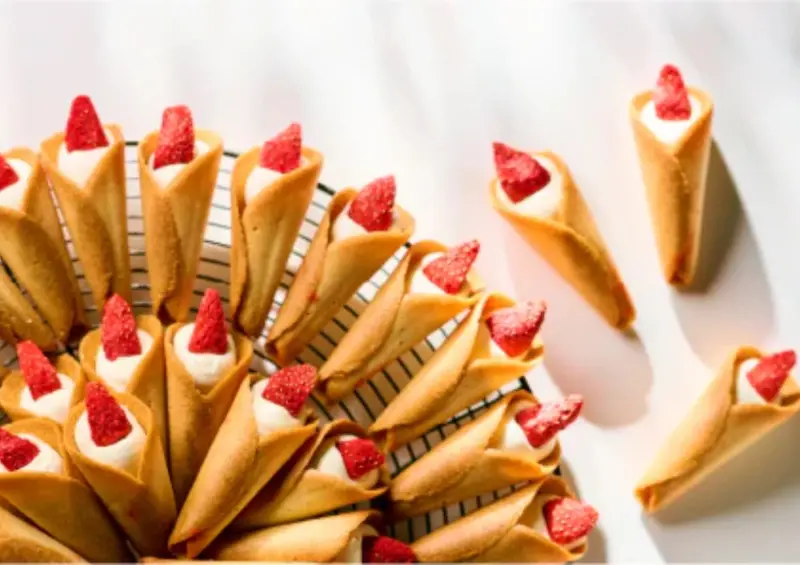 羽田機場必買伴手禮！AUDREY 草莓甜點專賣店，草莓貓舌餅乾必買。