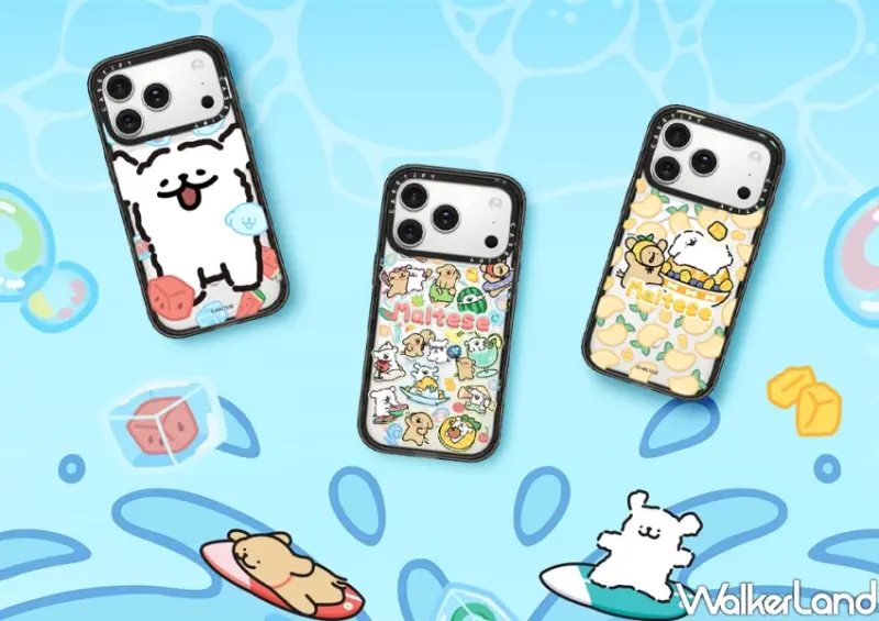 換iPhone 17先買手機殼！CASETiFY iPhone 17手機殼開賣，吉伊卡哇也有。