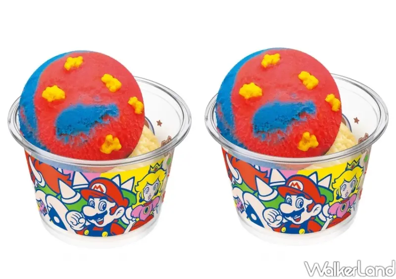超級瑪利歐冰淇淋又來！31冰淇淋限定「？磚塊聖代」吃完直接帶走。
