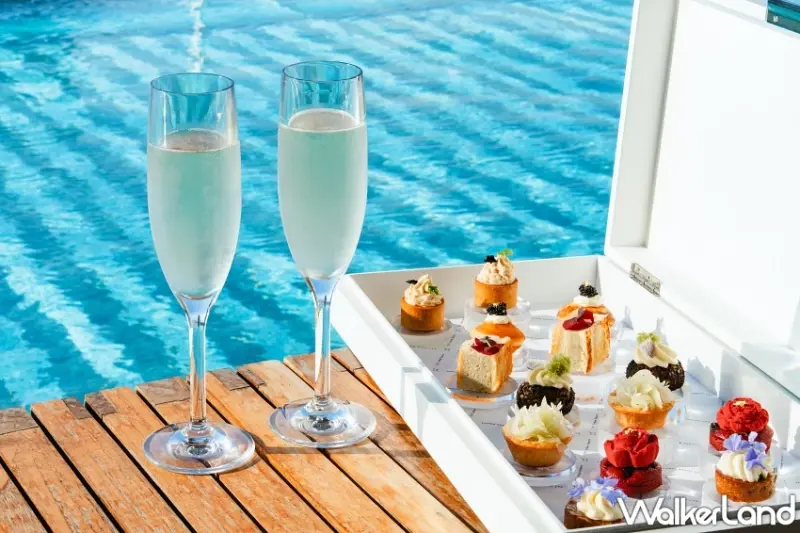 高雄承億酒店推出極致感官雙重饗宴！在高空泳池旁品嚐創意午茶，於星空下品嚐泰南風味宵夜。