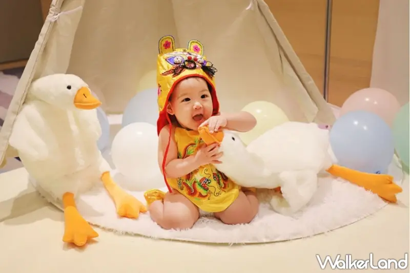 台南和逸「抓周與性別揭曉」派對專案！與寶貝暢玩500坪戶外遊樂空間留下獨家記憶。