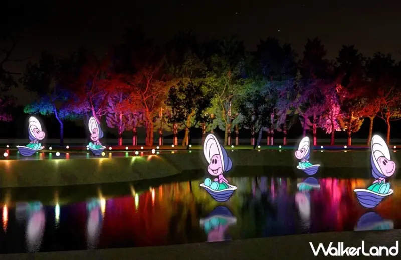 2025嘉義市光織影舞攜手迪士尼「愛麗絲夢遊仙境」！打造9米高巨型愛麗絲 30米沉浸式隧道。