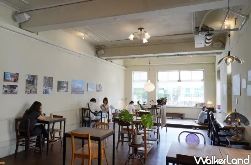 大橋頭捷運站咖啡廳推薦！嘎哩咖啡 GaliGabi 藏身老宅二樓，咖哩飯與紗布乳酪限量供應。