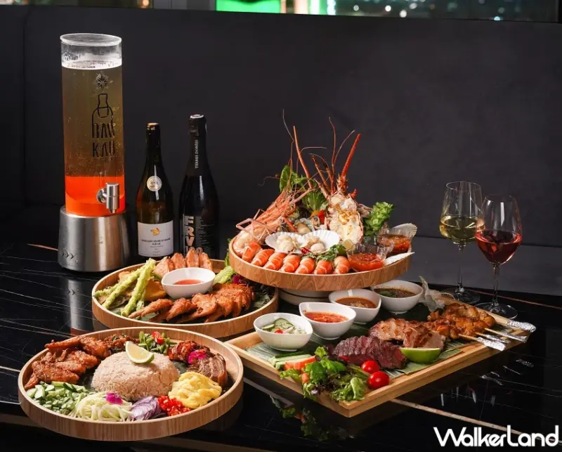 高雄承億酒店推出極致感官雙重饗宴！在高空泳池旁品嚐創意午茶，於星空下品嚐泰南風味宵夜。