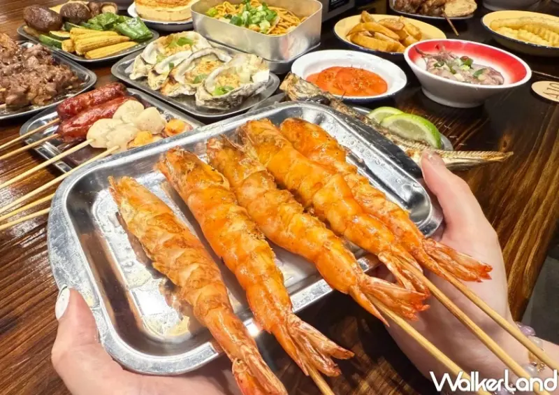 加價199元中秋烤肉吃到飽！串肚肚日式浜燒 串燒海鮮吃到飽，中秋節烤肉吃起來。